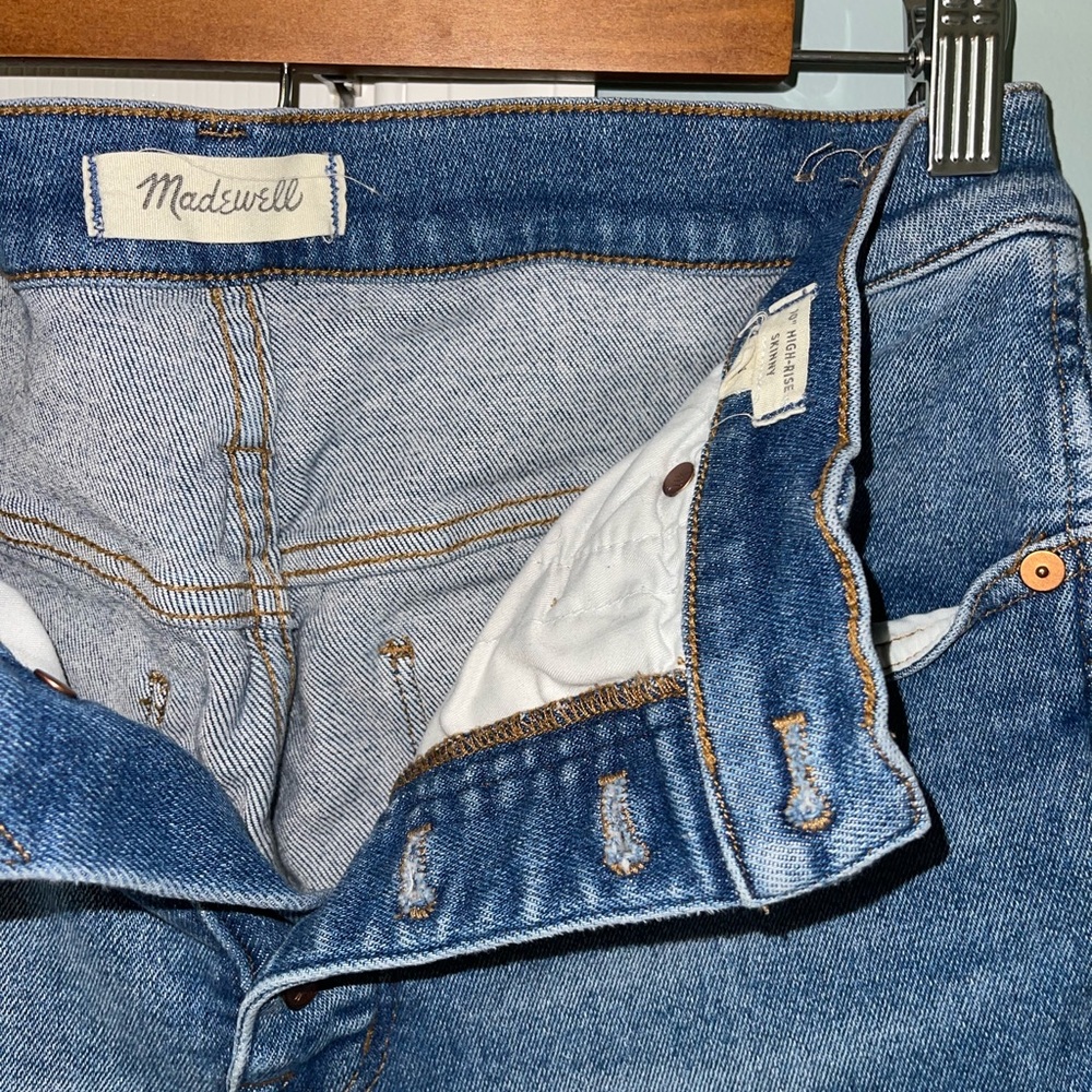 Perfect Madewell Stretch Denim; Size 31 (12-14)